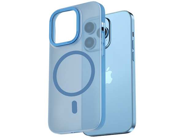 قاب مگنتی آیفون 14 پرومکس 6.7 اینچ ویوو WiWU Ultra Thin Frosted case IP14 6.7'' Pro Max MCC-103