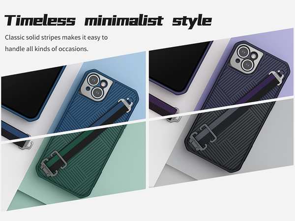 قاب محافظ آیفون 14 پلاس نیلکین Nillkin Apple iPhone 14 Plus Strap Case - تصویر 14