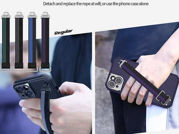 قاب محافظ آیفون 14 پلاس نیلکین Nillkin Apple iPhone 14 Plus Strap Case - تصویر 17