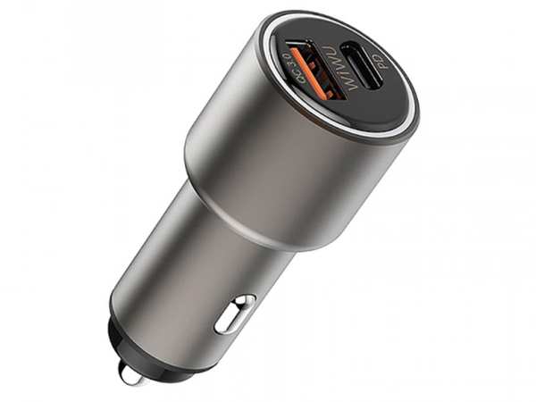 شارژر فندکی فست شارژ ماشین تایپ سی وات ویوو PC100