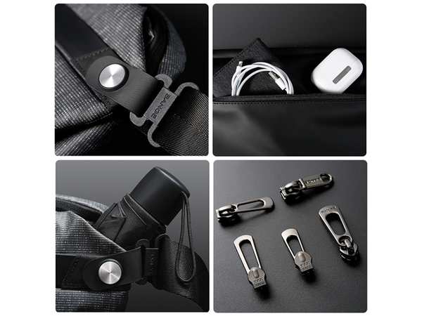 کیف دوشی و قفسه سینه بنج Bange BG-7550 Waterproof Crossbody Chest Bag - تصویر 6