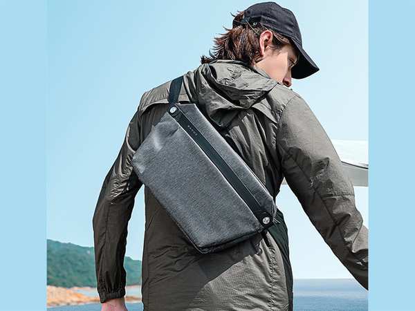 کیف دوشی و قفسه سینه بنج Bange BG-7550 Waterproof Crossbody Chest Bag - تصویر 8