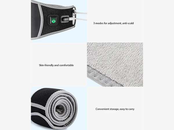بهداشت و سلامت عمومی کمربند گرمایشی هوشمند ضدآب شیائومی Xiaomi PMA A10 Smart Therapy Anti-Scald Portable Belt مشکی - تصویر 5