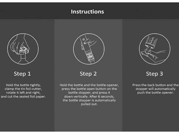 درب باز کن برقی بطری شیائومی XIAOMI Youpin Circle Joy CJ-EKPQ01 Electric Bottle Opener - تصویر 8