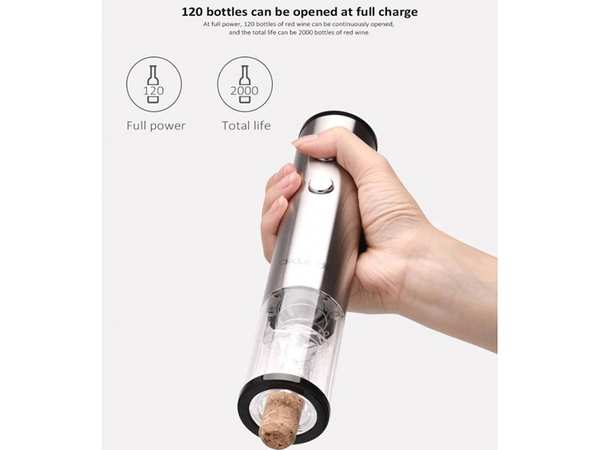 درب باز کن برقی بطری شیائومی XIAOMI Youpin Circle Joy CJ-EKPQ01 Electric Bottle Opener - تصویر 9
