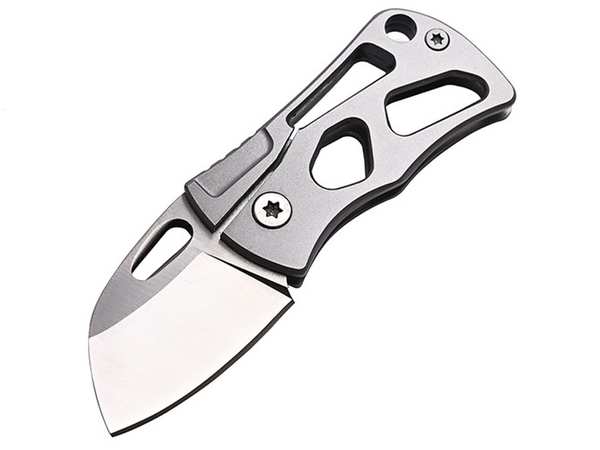 چاقو آنباکسینگ تاشوی قابل آویز به دسته کلید Self-Defense Knife Portable Keychain Unpacking Express Knife