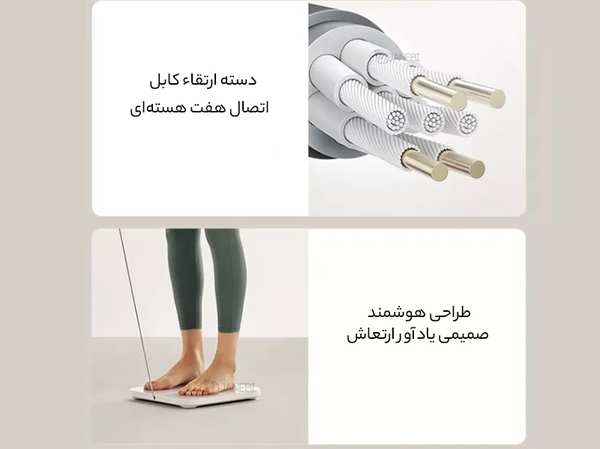 ترازوی هوشمند بادی آنالیز شیائومی Xiaomi Mijia XMTZC01YM Eight Electrode Body Fat Scale - تصویر 14
