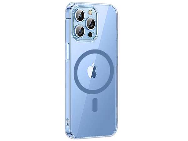 قاب مگنتی شفاف آیفون 14 پرومکس 6.7 اینچ ویوو Wiwu Crystal Magnetic Phone case IP14 6.7'' pro Max MCC-101
