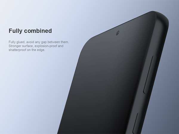 گلس منحنی سامسونگ نیلکین Nillkin Samsung Galaxy S23+/S23 Plus Impact Resistant Curved Film - تصویر 10
