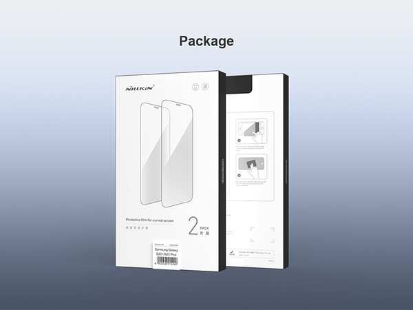 گلس منحنی سامسونگ نیلکین Nillkin Samsung Galaxy S23+/S23 Plus Impact Resistant Curved Film - تصویر 9