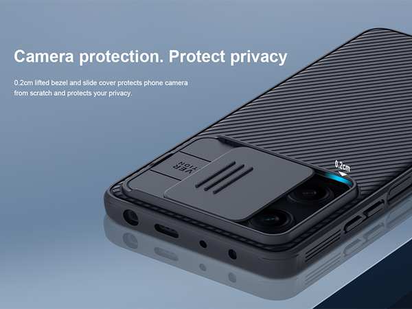 قاب محافظ شیائومی ردمی نوت 12 پرو / پوکو ایکس 5 پرو نیلکین Nilkin Redmi Note 12 Pro 5G/POCO X5 Pro 5G Cam Shield Pro Case - تصویر 10