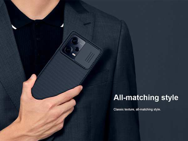 قاب محافظ شیائومی ردمی نوت 12 پرو / پوکو ایکس 5 پرو نیلکین Nilkin Redmi Note 12 Pro 5G/POCO X5 Pro 5G Cam Shield Pro Case - تصویر 15