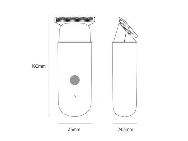 ماشین اصلاح موی سر شیائومی Xiaomi Huanxing EC101 Mini Electric Hair Clipper - تصویر 5
