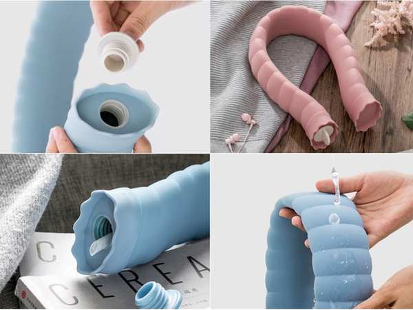 بهداشت و سلامت عمومی کیسه آب گرم U شکل شیائومی Xiaomi Youpin Jotun Judy U-Shaped Neck Heat Compress Silicone Hot Water Bag JJ-WD0040 - تصویر 23
