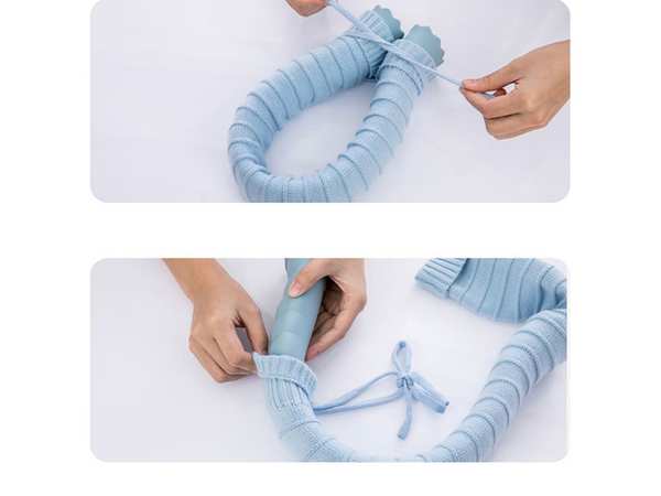 بهداشت و سلامت عمومی کیسه آب گرم U شکل شیائومی Xiaomi Youpin Jotun Judy U-Shaped Neck Heat Compress Silicone Hot Water Bag JJ-WD0040 - تصویر 9