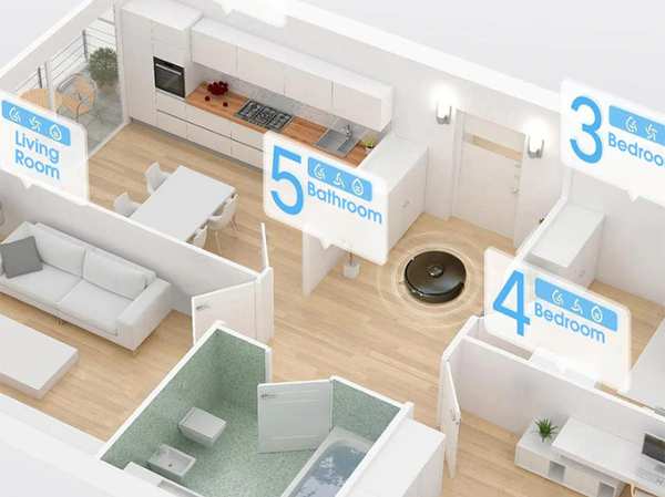 جارو برقی رباتیک شیائومی Xiaomi Mijia Vacuum Mop 2 Pro MJSTS - تصویر 19