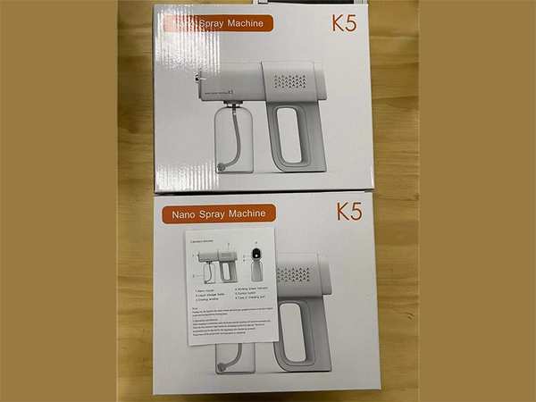 بهداشت و سلامت عمومی اسپری تفنگی ضد عفونی کننده K5 mini nano spray disinfection gun 380ml سفید برند متفرقه - تصویر 12