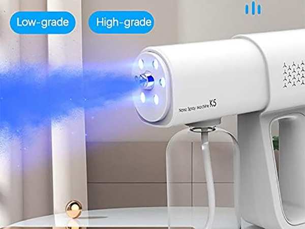 بهداشت و سلامت عمومی اسپری تفنگی ضد عفونی کننده K5 mini nano spray disinfection gun 380ml سفید برند متفرقه - تصویر 8