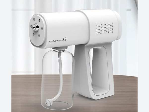 بهداشت و سلامت عمومی اسپری تفنگی ضد عفونی کننده K5 mini nano spray disinfection gun 380ml سفید برند متفرقه - تصویر 9