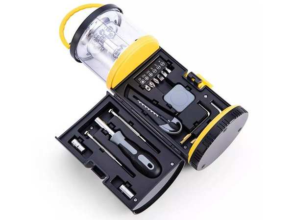 چراغ قوه و ابزار تعمیرات مسافرتی شیائومی Xiaomi Jiuxun Tools Ninety Camping lamp Tool Set 16 in 1 - تصویر 6