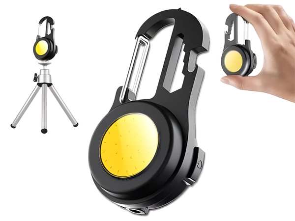 چراغ قوه شارژی مینی مسافرتی چندکاره Multi-purpose travel spotlight W5137 - تصویر 3