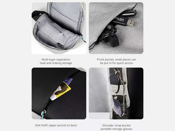 کوله پشتی تک بند کوتتسی مدل Coteetci M Series diagonal Bag SG-14013 - تصویر 3