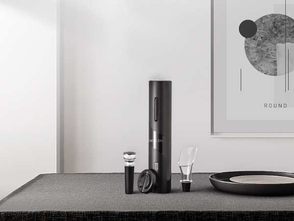 درب باز کن برقی بطری شیائومی Xiaomi Circle Joy Black Samurai Electric Wine Opener CJ-EKPQ05 - تصویر 13
