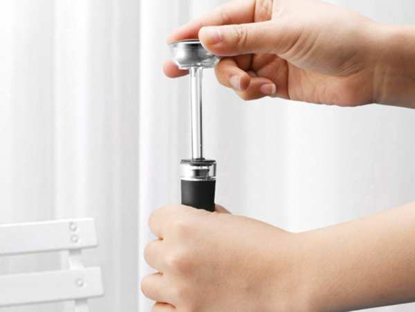 درب باز کن برقی بطری شیائومی Xiaomi Circle Joy Black Samurai Electric Wine Opener CJ-EKPQ05 - تصویر 15