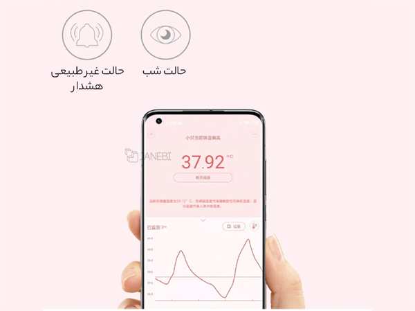 بهداشت و سلامت عمومی دماسنج کودک دیجیتال هوشمند شیائومی Xiaomi Miaomiaoce Smart Digital Baby Thermometer Pro MMC-T201-2 سفید - تصویر 9