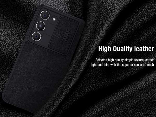کیف سامسونگ گلکسی اس 23 پلاس نیلکین Nillkin Samsung Galaxy S23+/S23 Plus Qin Pro leather case - تصویر 20