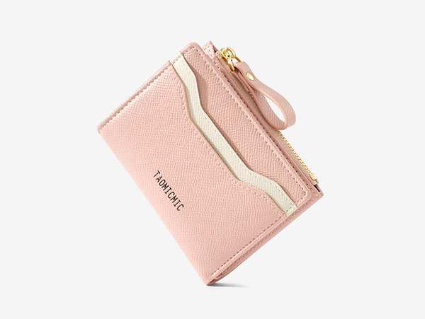 کیف پول زنانه کوچک تائومیک میک TAOMICMIC Y8964 wallet for women, short wallet style zipper bifold - تصویر 11