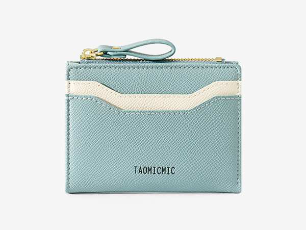 کیف پول زنانه کوچک تائومیک میک TAOMICMIC Y8964 wallet for women, short wallet style zipper bifold - تصویر 5