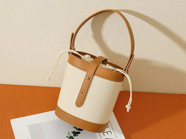 کیف دوشی زنانه تائومیک میک TAOMICMIC K2136-ABC bucket bag retro high quality - تصویر 13