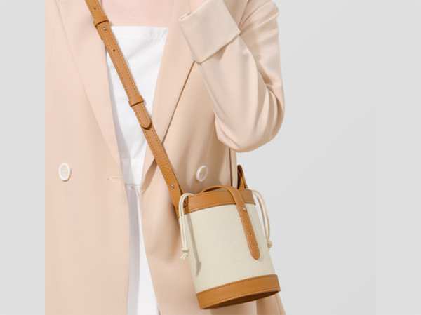 کیف دوشی زنانه تائومیک میک TAOMICMIC K2136-ABC bucket bag retro high quality - تصویر 2