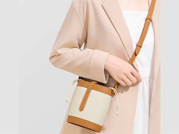 کیف دوشی زنانه تائومیک میک TAOMICMIC K2136-ABC bucket bag retro high quality - تصویر 4