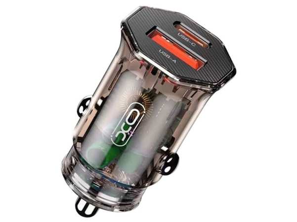 شارژر فندکی فست شارژ 33 وات ایکس او CC50