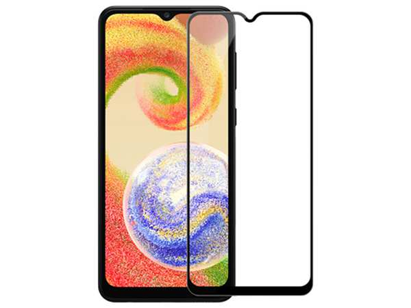 گلس تمام صفحه سامسونگ گلکسی آ4 full glass screen protector Samsung galaxy A04 A04s