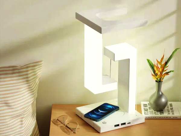 شارژ بی سیم 10وات و چراغ خواب فانتزی رومیزی Wireless Charger