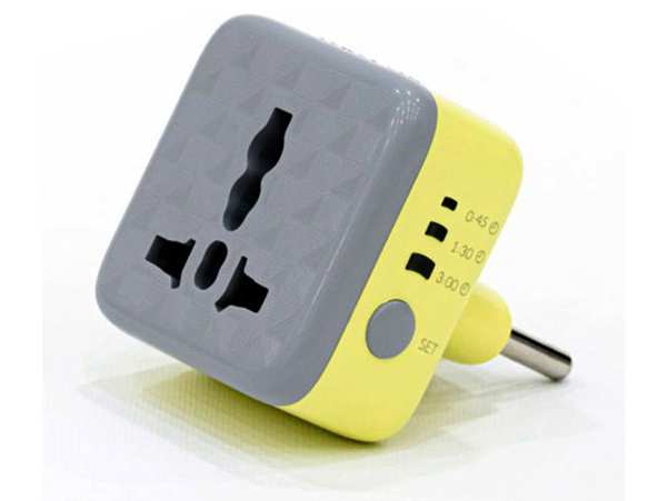 محافظ برق و تبدیل هوشمند تایمر دار هادرون Hadron Electric protector and smart switch with timer P103