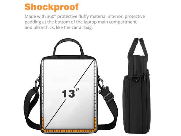 کیف دوشی ضدآب آیپد 12.9 اینچ ویوو WIWU 12.9'' Alpha Vertical Layer Bag - تصویر 8