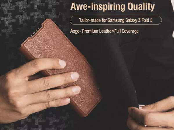 کیف گوشی سامسونگ گلکسی زد فولد 5 نیلکین Nillkin Samsung Galaxy Z Fold 5 Aoge Leather Case - تصویر 10