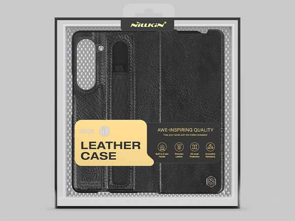 کیف گوشی سامسونگ گلکسی زد فولد 5 نیلکین Nillkin Samsung Galaxy Z Fold 5 Aoge Leather Case - تصویر 12