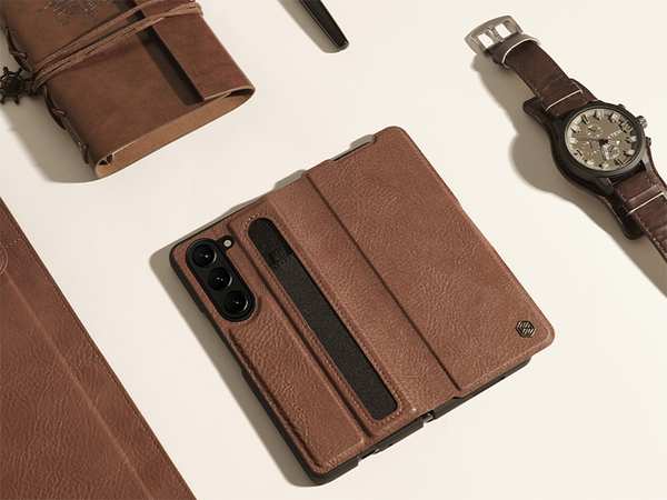 کیف گوشی سامسونگ گلکسی زد فولد 5 نیلکین Nillkin Samsung Galaxy Z Fold 5 Aoge Leather Case - تصویر 17