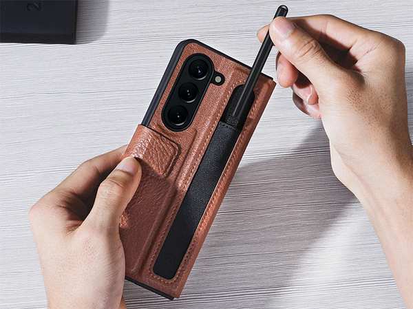کیف گوشی سامسونگ گلکسی زد فولد 5 نیلکین Nillkin Samsung Galaxy Z Fold 5 Aoge Leather Case - تصویر 8