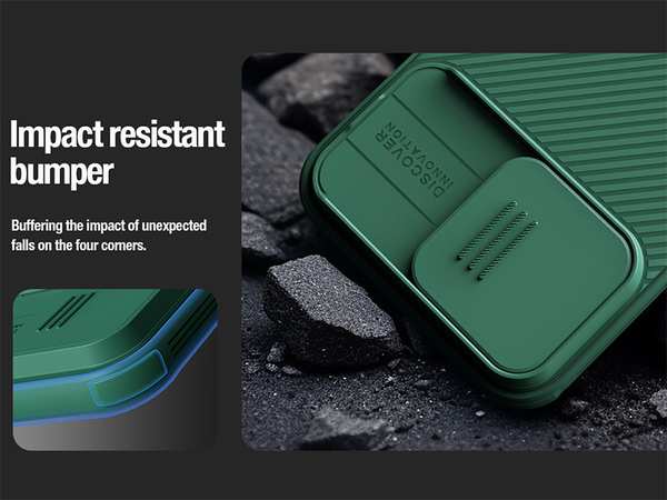 قاب محافظ آیفون 15 پرومکس نیلکین Nillkin Apple iPhone 15 Pro max CamShield Pro Case - تصویر 14