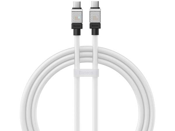 کابل سوپر فست شارژ تایپ سی به تایپ سی 100 وات یک متری بیسوس Baseus CoolPlay Series Fast Charging Cable Type-C - Type-C