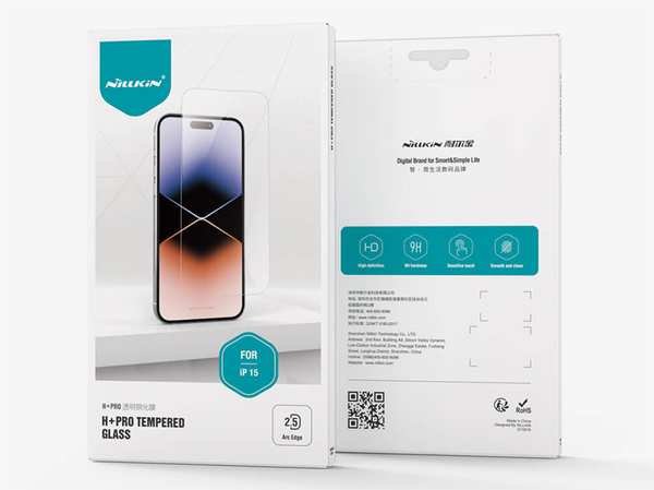 گلس آیفون 15 نیلکین NillkinApple iphone 15 H+Pro tempered glass - تصویر 11
