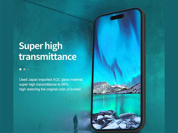 گلس آیفون 15 نیلکین NillkinApple iphone 15 H+Pro tempered glass - تصویر 15