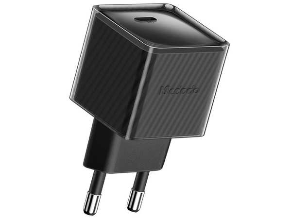 شارژر دیواری تایپ سی 20 وات مک دودو مدل Mcdodo CH-377 Mini Dichromatic Adapter GAN USB-C PD Wall Charger