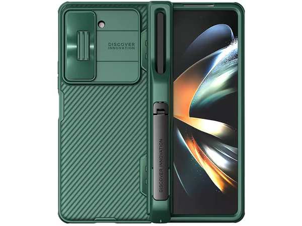 قاب محافظ زد فولد 5 سامسونگ نیلکین Nillkin Samsung Galaxy Z Fold5 CamShield Fold Case Pen holder version